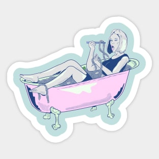 Ramen Noodle Bath Sticker